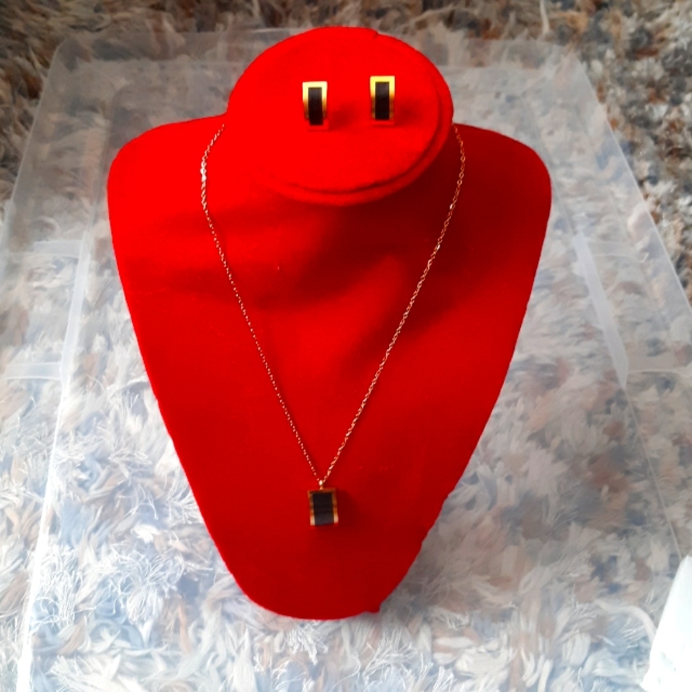 Necklace and Earrings